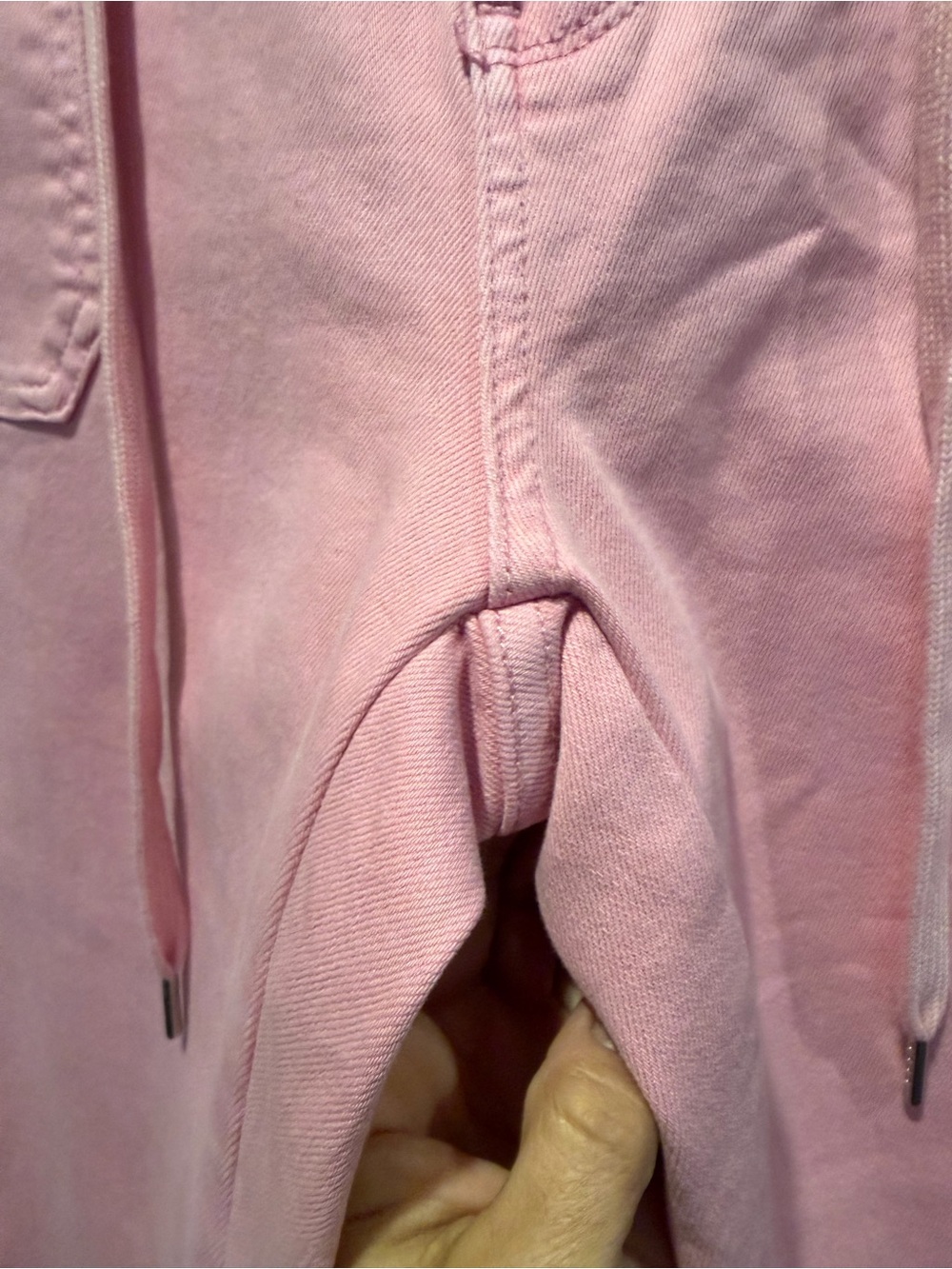 Judy Blue Pink Drawstring Jogger Pants - Picture 3 of 7